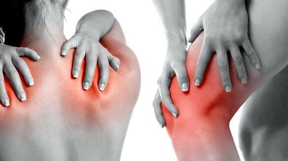 durere în mușchi și articulații ca simptom al prezenței paraziților